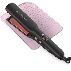 1.7” Wide Ceramic Flat Iron Ionic Digital 450°F Dual Voltage